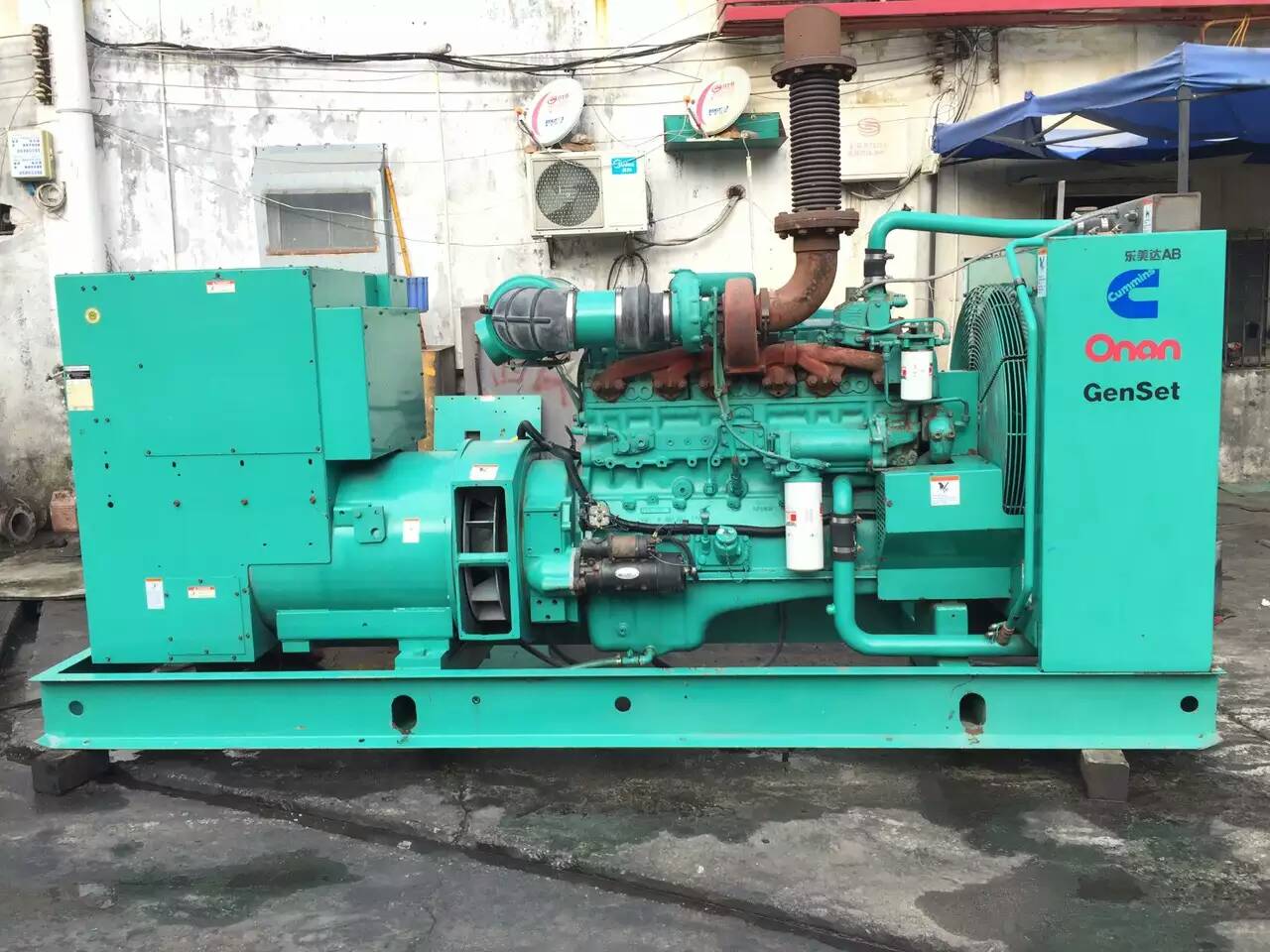 尼玛租赁发电机-柴油发电机不正常冒烟的原因